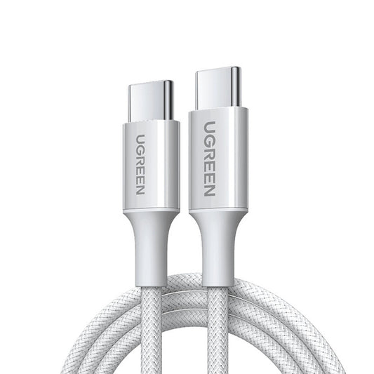Καλώδιο Δεδομένων και Φόρτισης USB-C - USB-C UGREEN L501, 60W, 2m, Γκρι