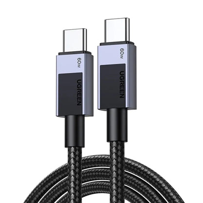 Καλώδιο Δεδομένων και Φόρτισης USB-C - USB-C UGREEN L524, 60W, 1m, Γκρι