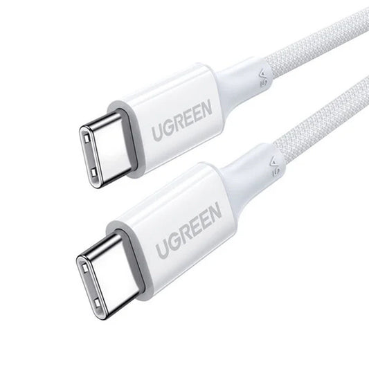 Καλώδιο Δεδομένων και Φόρτισης USB-C - USB-C UGREEN US557 (15267), 100W, 1m, Λευκό