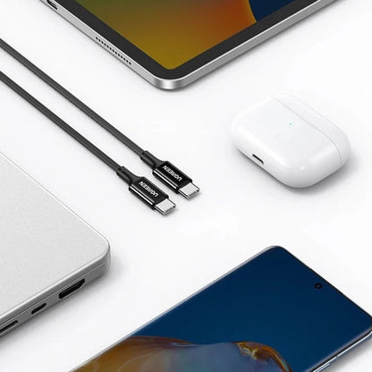 Καλώδιο Δεδομένων και Φόρτισης USB-C - USB-C UGREEN US557 (15267), 100W, 1m, Λευκό