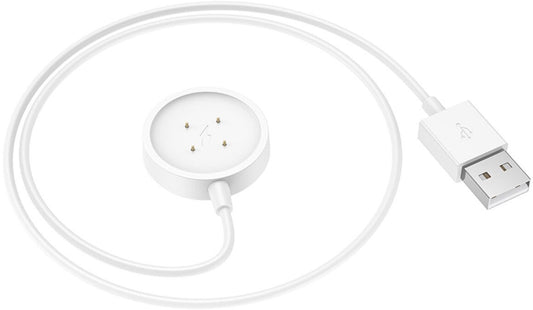 Καλώδιο Φόρτισης για Smartwatch HOCO Y24, USB-A, Λευκό