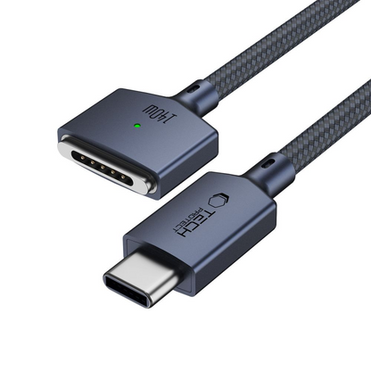 Καλώδιο Φόρτισης Tech-Protect MMC01 Ultraboost, USB-C - MagSafe 3, 140W, 2μ, Μπλε Σκούρο
