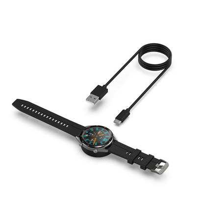 Techsuit THC3 Charging Cable for Honor Watch / Huawei Watch Series, USB-A, Black