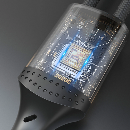 Καλώδιο Φόρτισης USB-A - Lightning / microUSB / USB-C Dudao L3E 3in1, 60W, 1.2m, Μαύρο