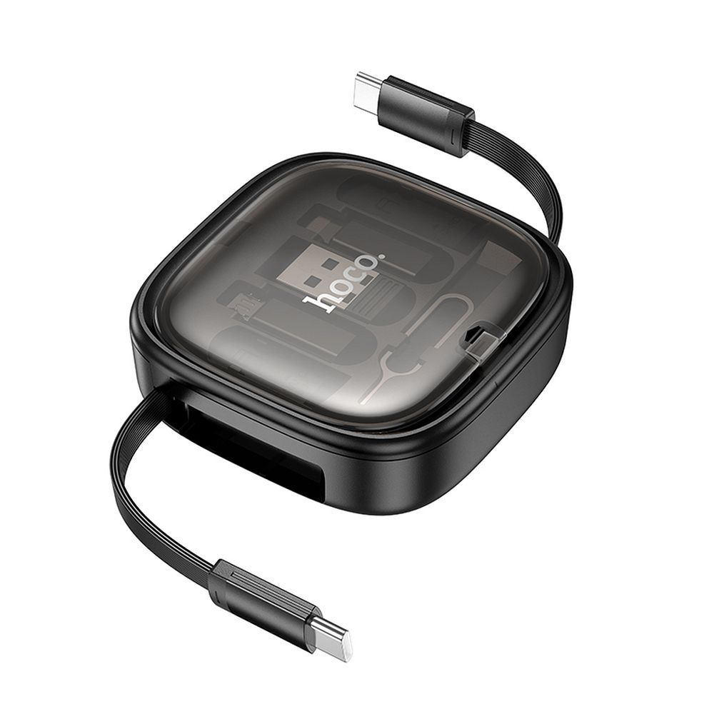 Καλώδιο Δεδομένων και Φόρτισης USB-C - USB-C HOCO U140, 60W, 0.95m, Μαύρο