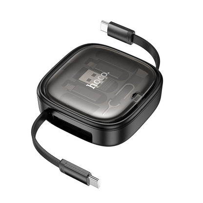 Καλώδιο Δεδομένων και Φόρτισης USB-C - USB-C HOCO U140, 60W, 0.95m, Μαύρο