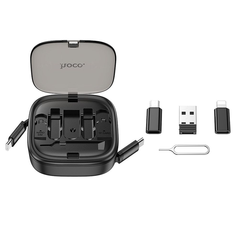 Καλώδιο Δεδομένων και Φόρτισης USB-C - USB-C HOCO U140, 60W, 0.95m, Μαύρο