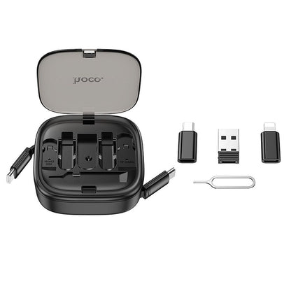 Καλώδιο Δεδομένων και Φόρτισης USB-C - USB-C HOCO U140, 60W, 0.95m, Μαύρο