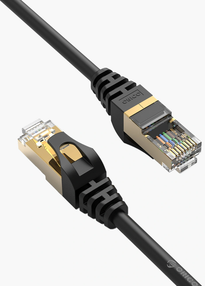 Orico PUG-C7 Network Cable, UTP, Cat7, 5m, Black