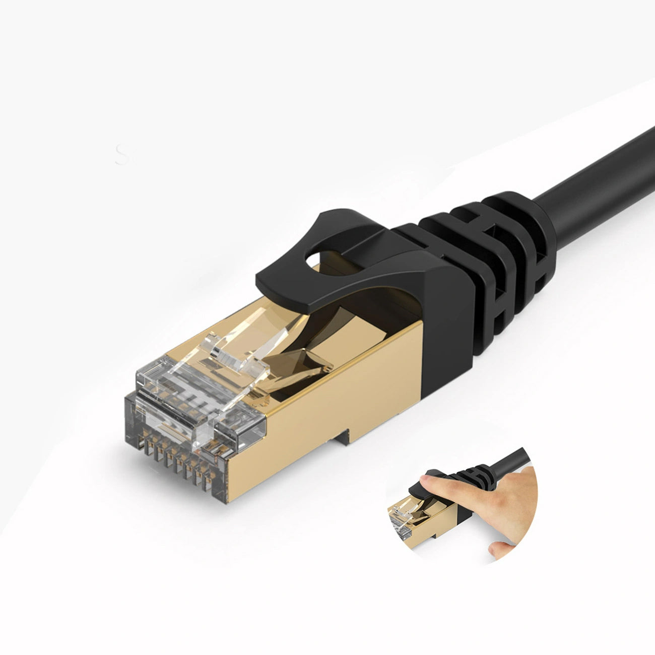 Orico PUG-C7 Network Cable, UTP, Cat7, 2m, Black