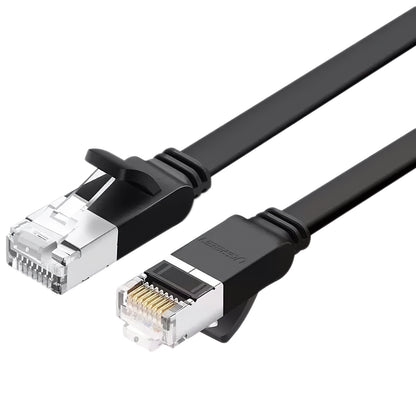 UGREEN Καλώδιο δικτύου NW101 Επίπεδο, UTP, Cat6, 1m, Μαύρο 
