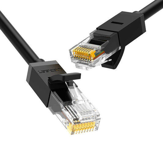 Καλώδιο Δικτύου UGREEN NW102, UTP, Cat6, 15μ, Μαύρο