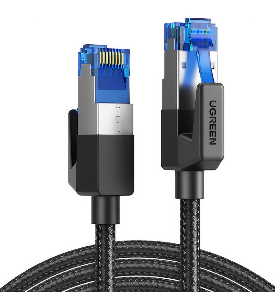 Καλώδιο Δικτύου UGREEN NW153, UTP, Cat8, 1m, Μαύρο