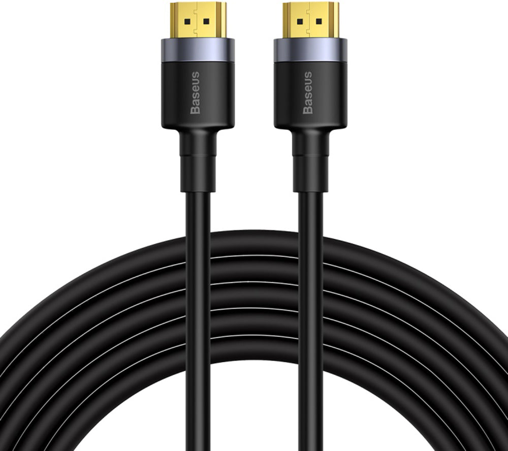 Καλώδιο Βίντεο Baseus Cafule, HDMI - HDMI, 4K, 5m, Μαύρο CADKLF-H01