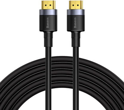 Καλώδιο Βίντεο Baseus Cafule, HDMI - HDMI, 4K, 5m, Μαύρο CADKLF-H01