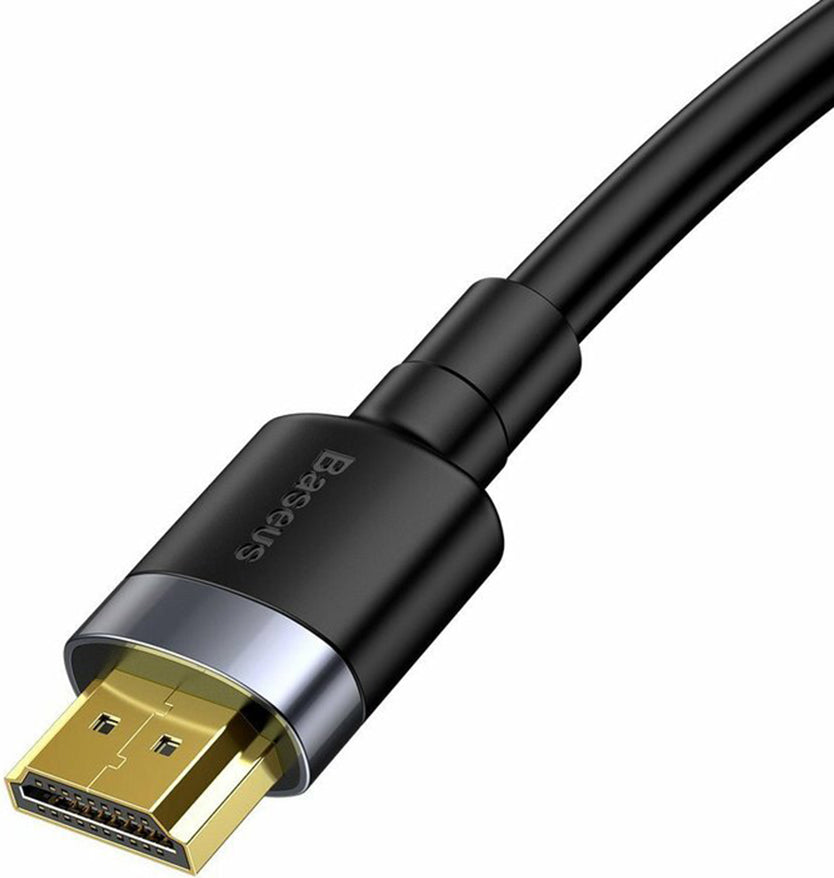 Καλώδιο Βίντεο Baseus Cafule, HDMI - HDMI, 4K, 5m, Μαύρο CADKLF-H01
