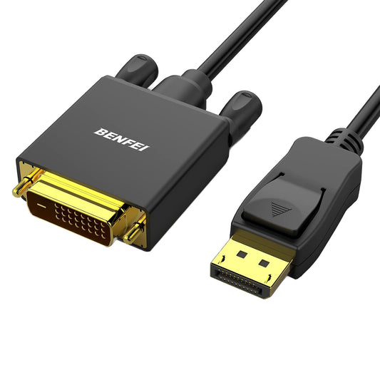 Καλώδιο Βίντεο Benfei, DisplayPort - DVI, 1080P, 0.9μ, Μαύρο