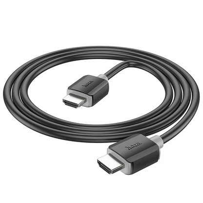 HOCO US08 Video Cable, HDMI - HDMI, 4K, 2m, Black