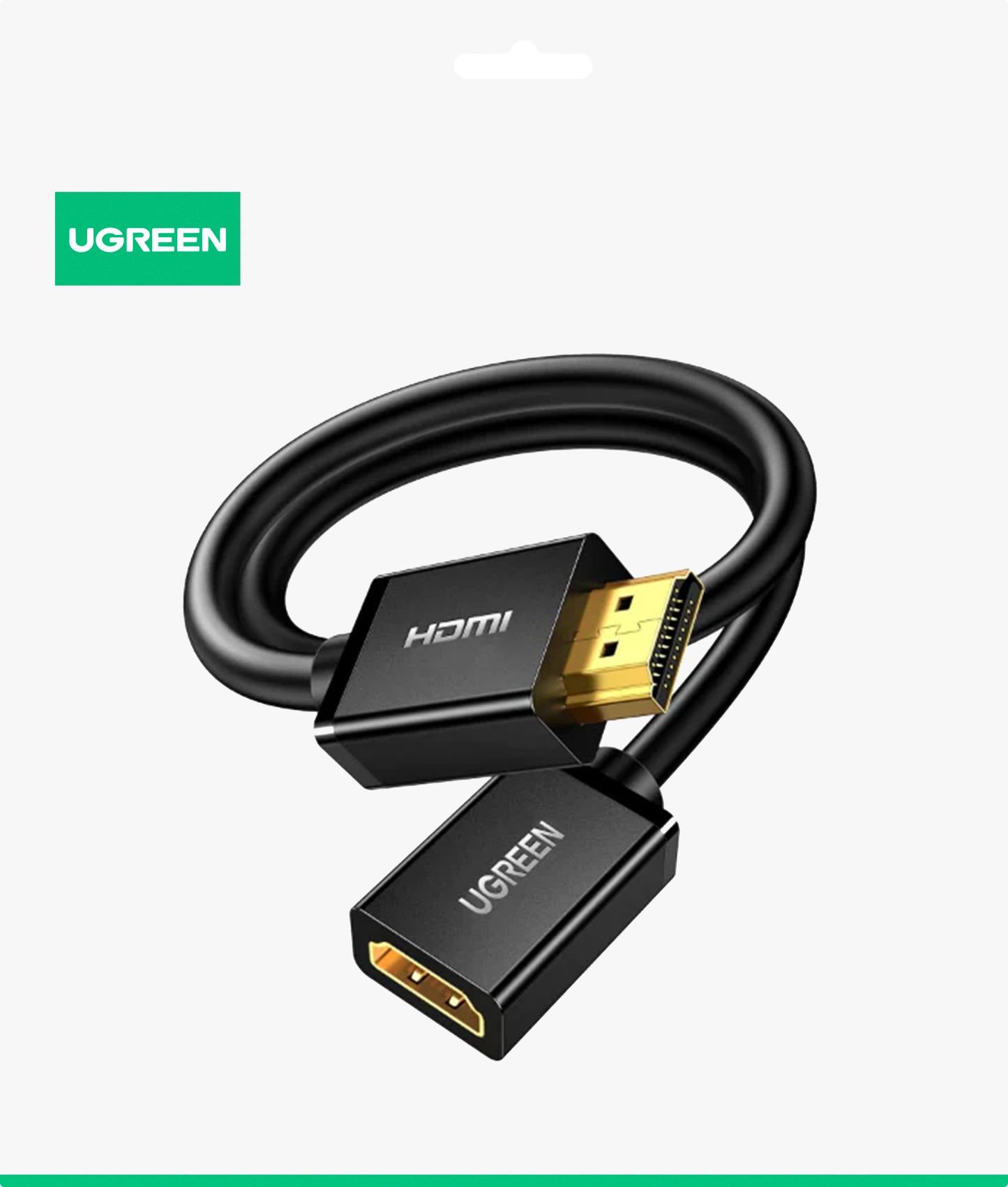 Καλώδιο Παράτασης Βίντεο UGREEN HD107, HDMI - HDMI, 4K, 3m, Μαύρο