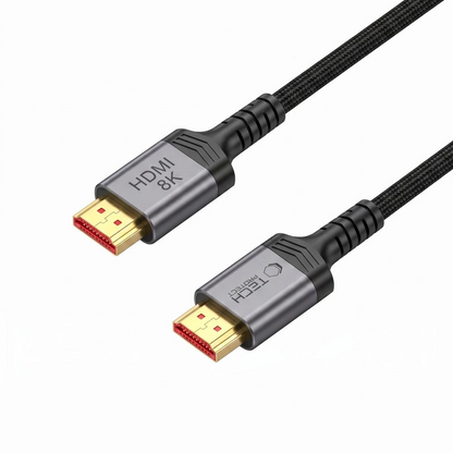 Tech-Protect Ultraboost 2 Video Cable, HDMI - HDMI, 8K, 1m, Black