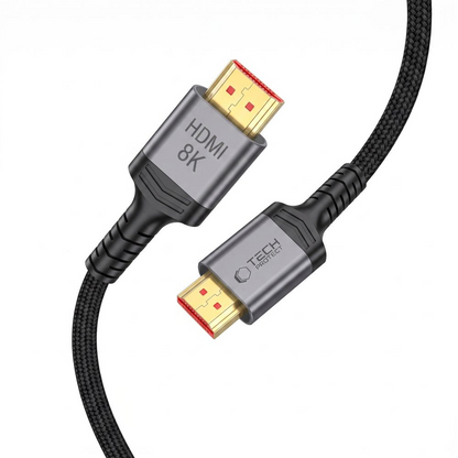 Tech-Protect Ultraboost 2 Video Cable, HDMI - HDMI, 8K, 1m, Black