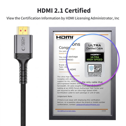Καλώδιο Βίντεο Tech-Protect Ultraboost 2, HDMI - HDMI, 8K, 2μ, Μαύρο