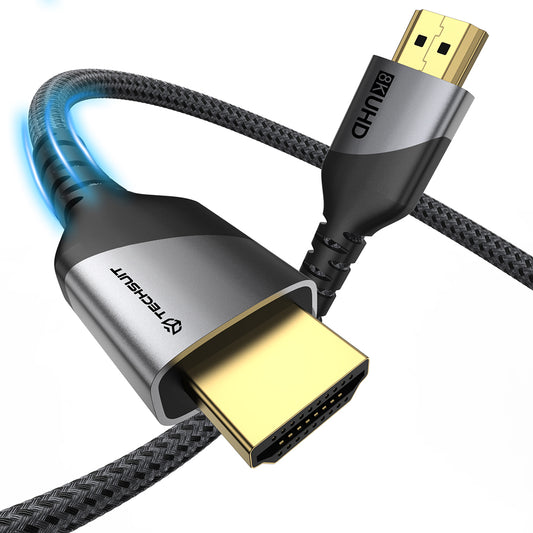 Καλώδιο Βίντεο Techsuit NexusVision Pro CX3, HDMI - HDMI, 8K, 2μ, Γκρι