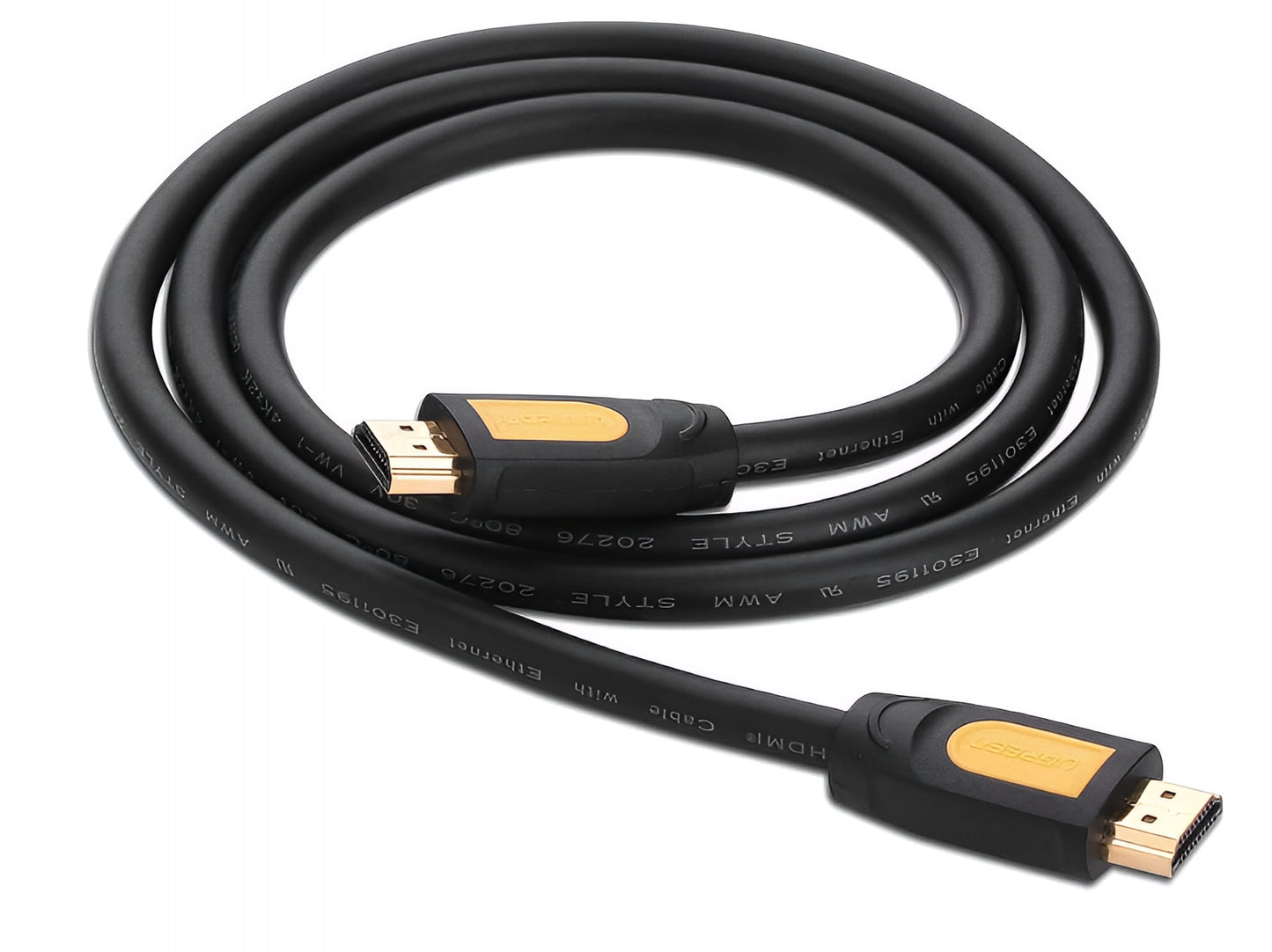 Καλώδιο Βίντεο UGREEN HD101, HDMI - HDMI, 4K, 5m, Μαύρο