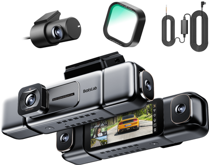 Κάμερα Αυτοκινήτου Εμπρός Πίσω Botslab G980H 4CH, 3K, Wi-Fi, GPS, Οθόνη 3.18 ίντσες