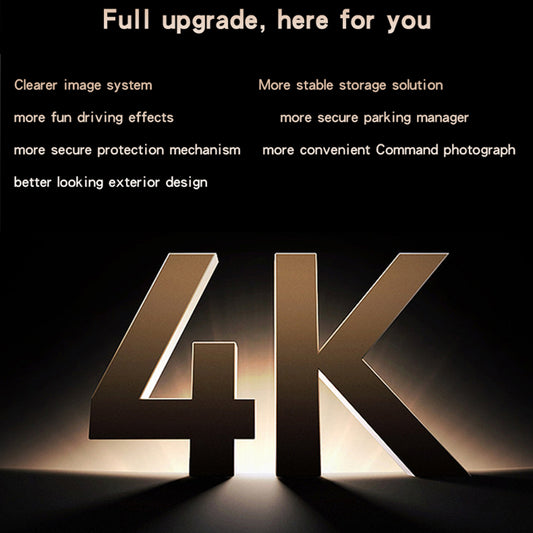 Κάμερα Αυτοκινήτου Μπροστά Πίσω Yesido KM15, 4K, Wi-Fi, Οθόνη 2 ιντσών