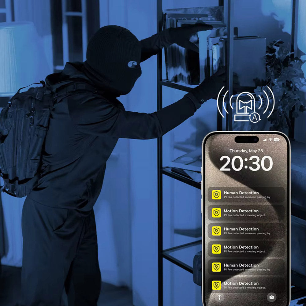 Κάμερα Παρακολούθησης Baseus P1 Lite, Wi-Fi, 2K, Εσωτερικού Χώρου, Λευκή C10669000123-00