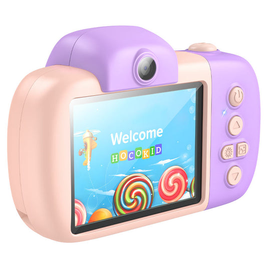 Ψηφιακή Κάμερα HOCO DV201 Kids, 1080P, 2MP, Ροζ