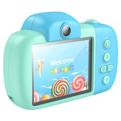 HOCO DV201 Kids Digital Camera, 1080P, 2MP, Blue