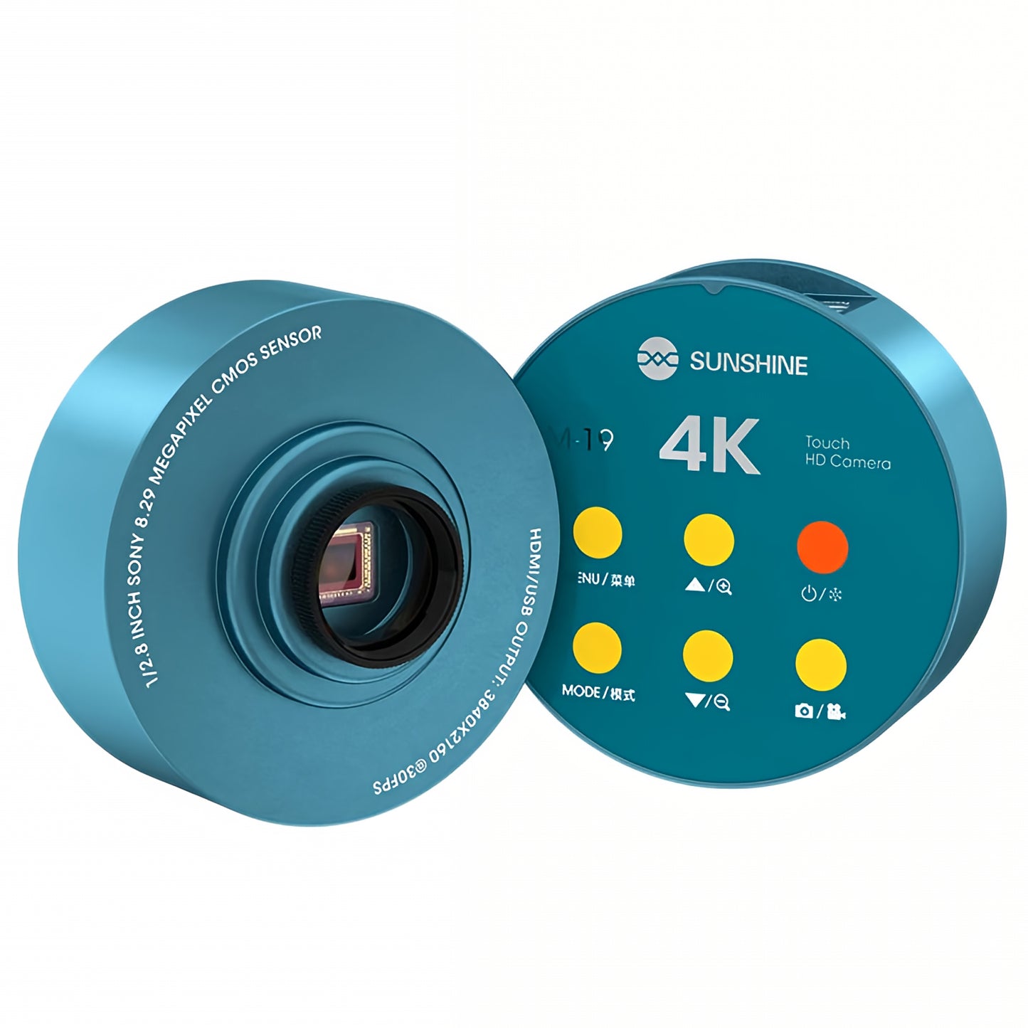 Sunshine M-19 Touch Control Microscope Camera, 4K