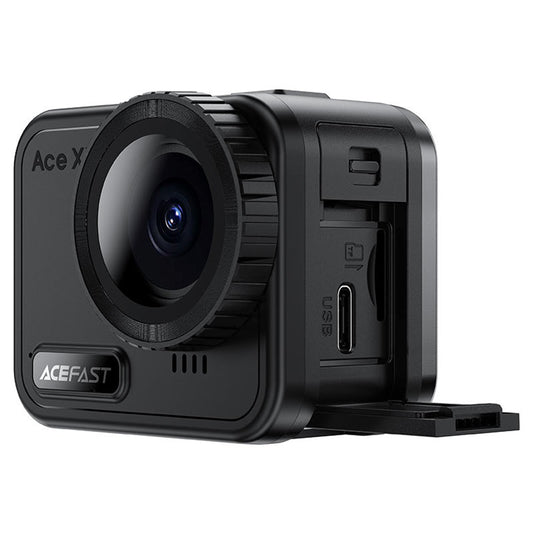Κάμερα Αθλητική Acefast X1, 4K, Wi-Fi, Μαύρη