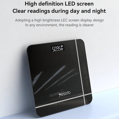 Ψηφιακή Ζυγαριά Yesido MG09, Μαύρη