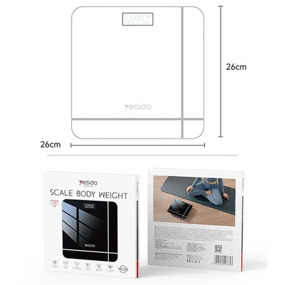 Ψηφιακή Ζυγαριά Yesido MG09, Μαύρη