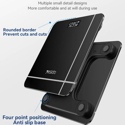 Ψηφιακή Ζυγαριά Yesido MG10, Μαύρη