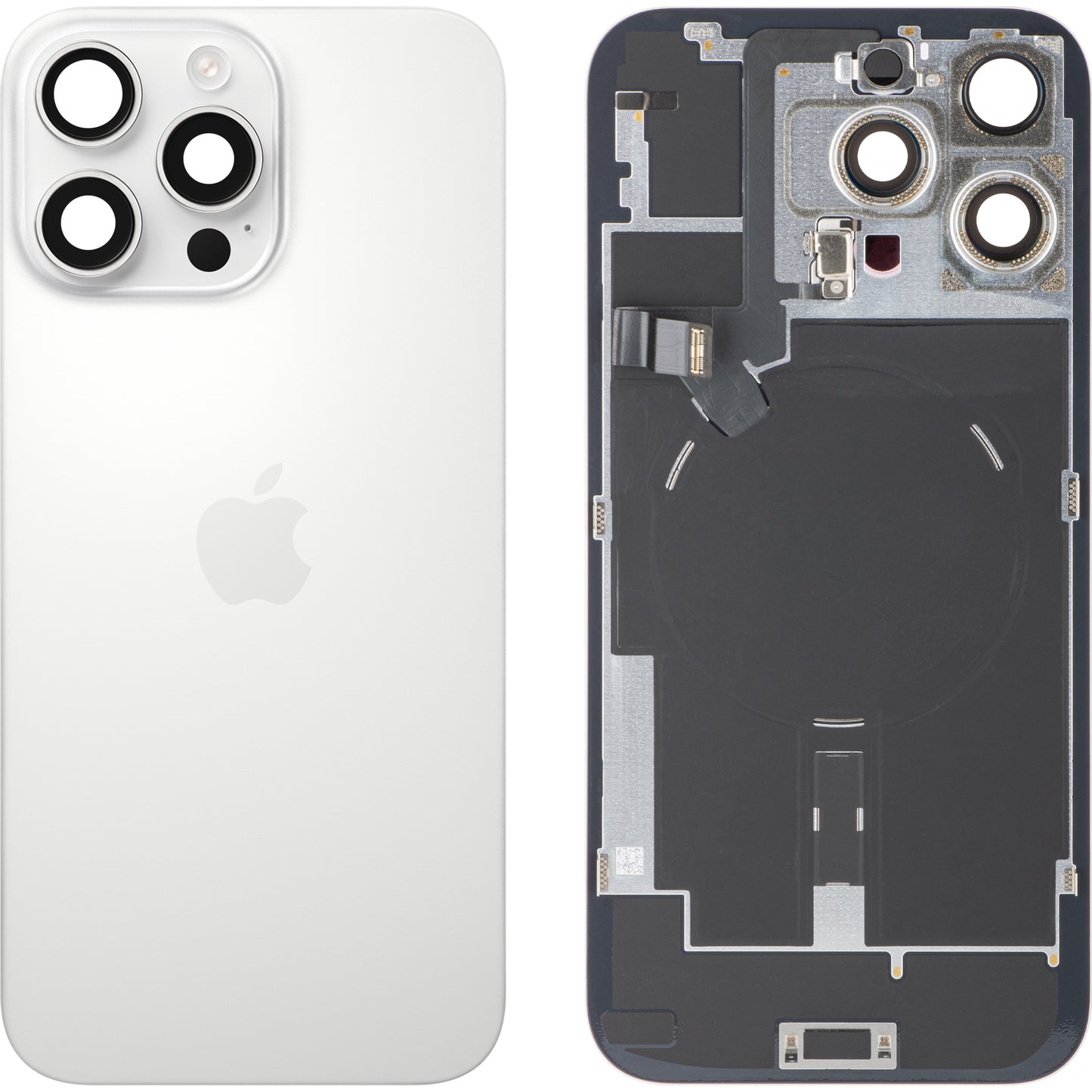 Κάλυμμα Μπαταρίας Apple iPhone 16 Pro Max, Λευκό (White Titanium), Swap