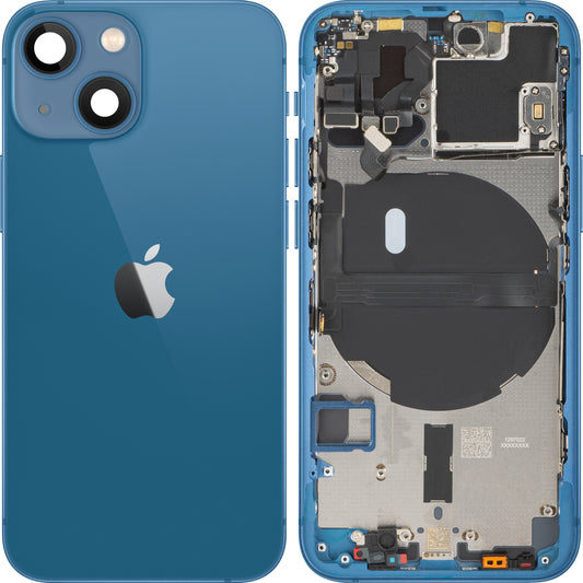 Κάλυμμα Μπαταρίας Apple iPhone 13 mini, Με Μεσαία Θήκη, Μπλε, Swap