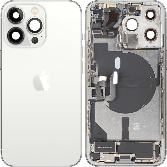 Κάλυμμα Μπαταρίας Apple iPhone 13 Pro, Με Μεσαίο Κέλυφος, Πλήρη Εξαρτήματα, Ασημί, Swap