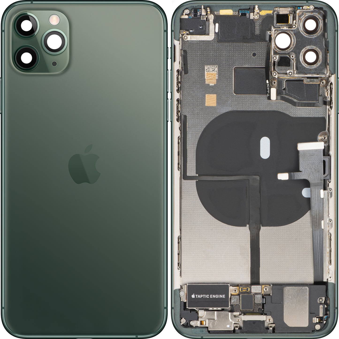 Κάλυμμα Μπαταρίας Apple iPhone 11 Pro Max, Με Μεσαίο Περίβλημα, Πλήρη Εξαρτήματα, Πράσινο (Midnight Green), Swap