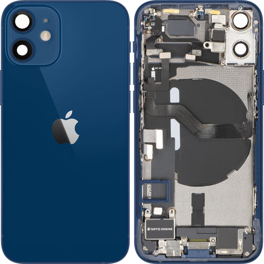 Κάλυμμα Μπαταρίας Apple iPhone 12 mini, Με Μεσαίο Πλαίσιο, Πλήρη Εξαρτήματα, Μπλε, Swap