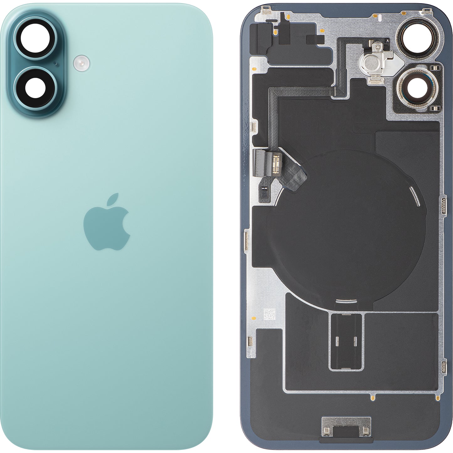 Apple iPhone 16 Plus Battery Cover, Green (Teal), Swap