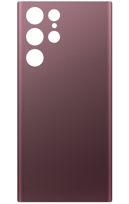 Καπάκι Μπαταρίας συμβατό με Samsung Galaxy S22 Ultra 5G S908, Βυσσινί