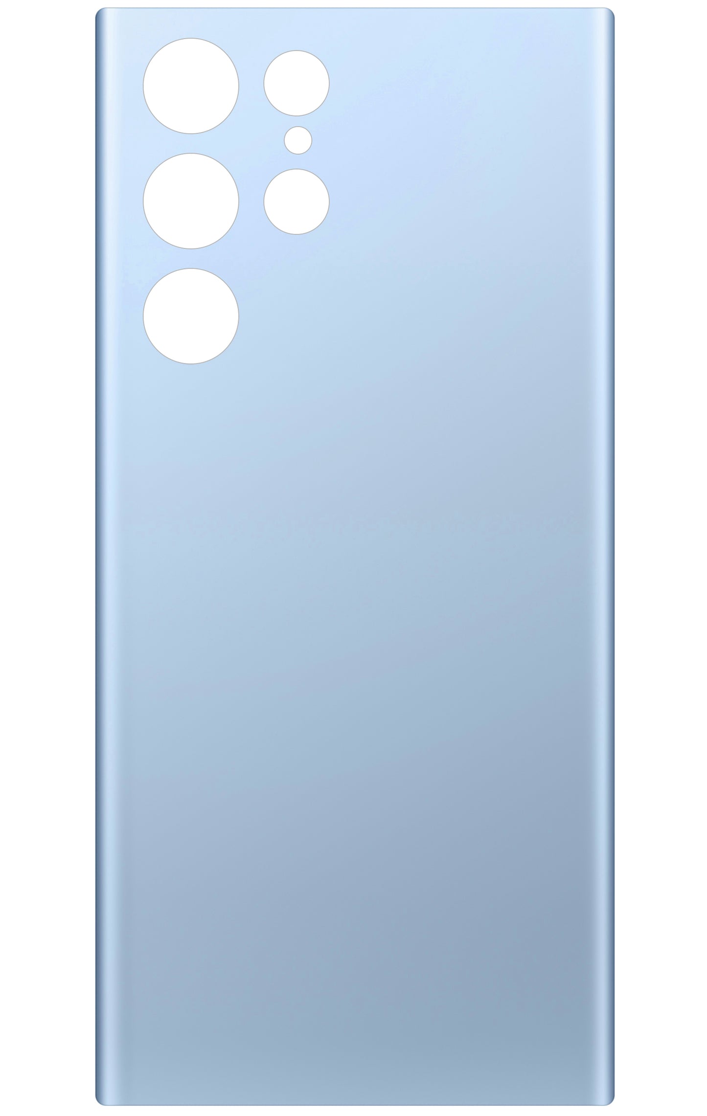 Καπάκι Μπαταρίας συμβατό με Samsung Galaxy S22 Ultra 5G S908, Μπλε