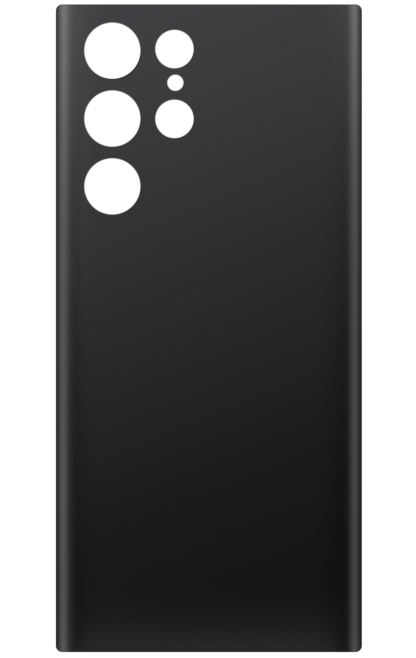 Καπάκι Μπαταρίας συμβατό με Samsung Galaxy S22 Ultra 5G S908, Μαύρο