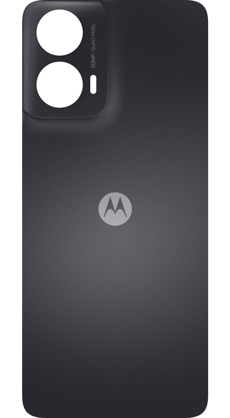 Καπάκι Μπαταρίας Motorola Moto G24, Μαύρο (Matte Charcoal), Ανταλλακτικό 5S58C23814
