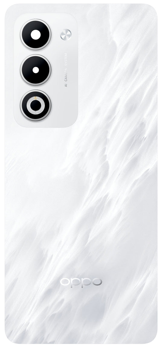 Κάλυμμα Μπαταρίας Oppo A5 4G, Λευκό (Mist White), Service Pack 621033000658