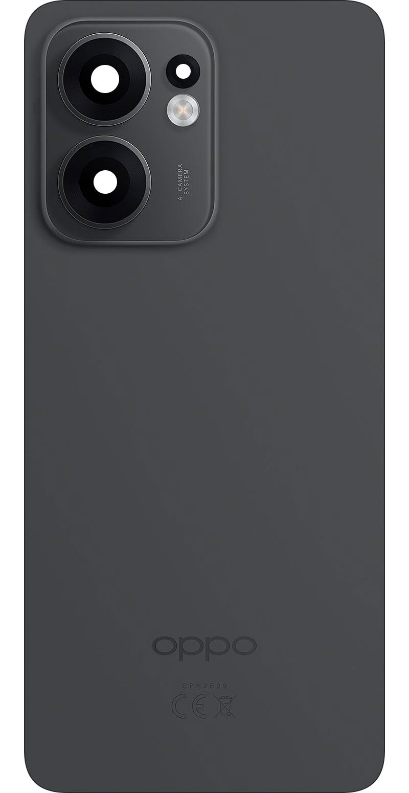 Oppo Reno13 FS 5G / Reno13 F Battery Cover, Graphite Grey, Service Pack 621033000498